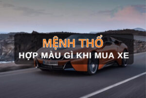 Mệnh Thổ mua xe màu gì